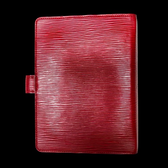 Louis Vuitton | Red Epi Leather Agenda Cover MM | Vintage Planner - Picture 4 of 16